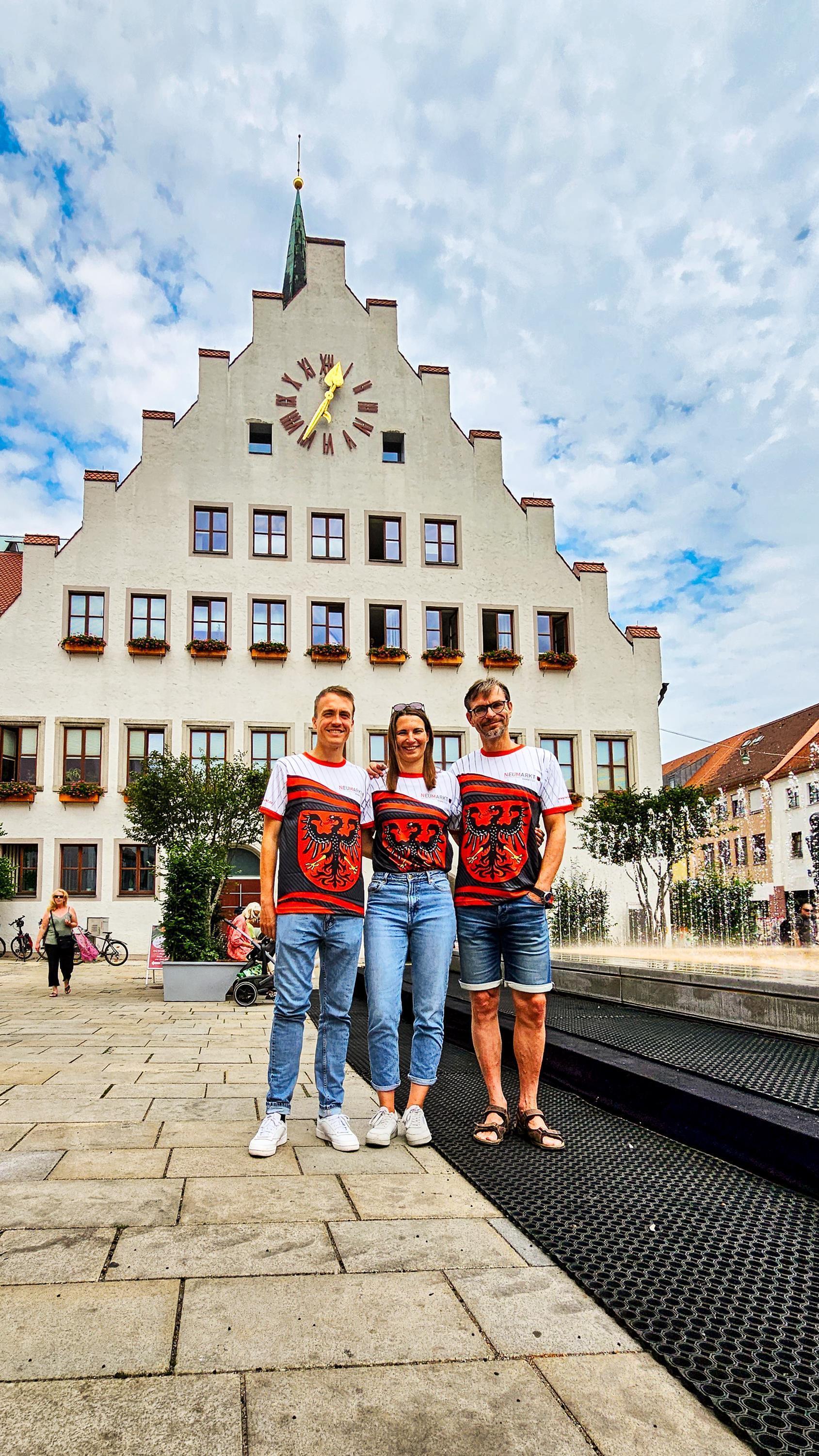 Unser Team für Roth: Mario Forster, Sarah Schmitzer und Christian Jäge